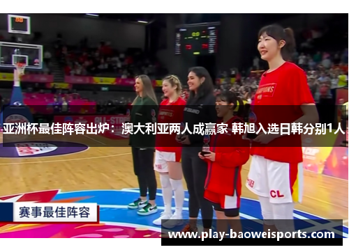 亚洲杯最佳阵容出炉：澳大利亚两人成赢家 韩旭入选日韩分别1人